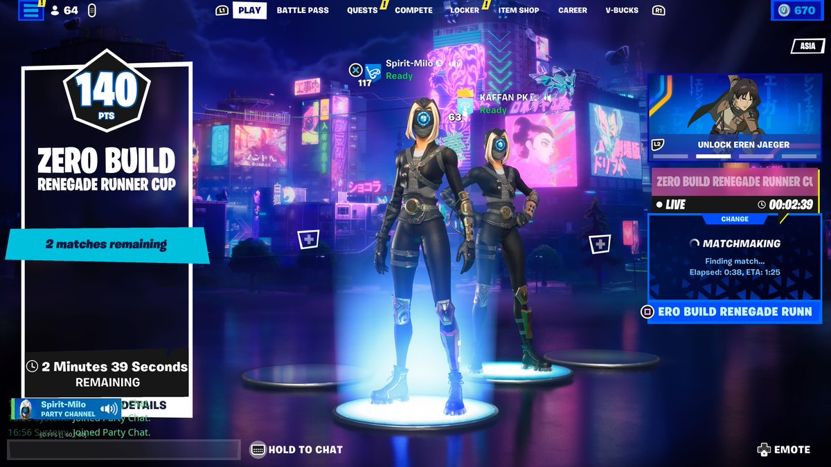 MiloHalal's tweet image. Got skin early with @CaffeineLoaded onto middle east builds now