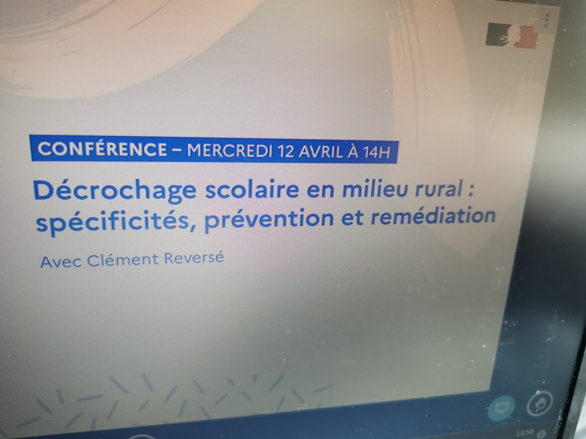 VirginieG58's tweet image. Conférence à distance pour continuer ma préparation #perdir2023