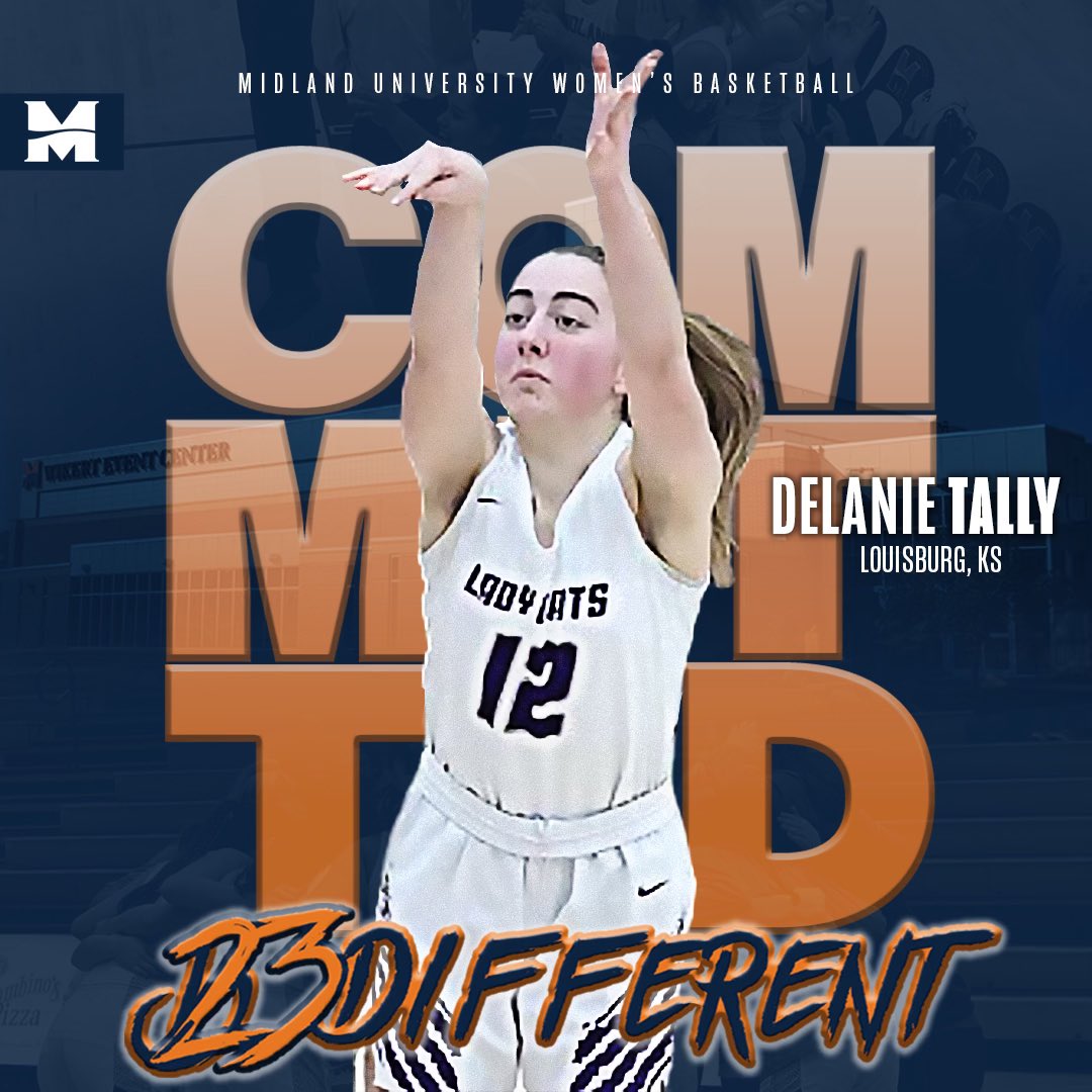 Happy Warrior Wednesday! 🎉 

Please join us in giving a warm welcome to incoming freshman - Delanie Tally from Louisburg, Kansas! We're excited to have her on campus this fall!

Let's show Delanie some love and support as she joins our program! 

#WelcomeWarriorWednesday