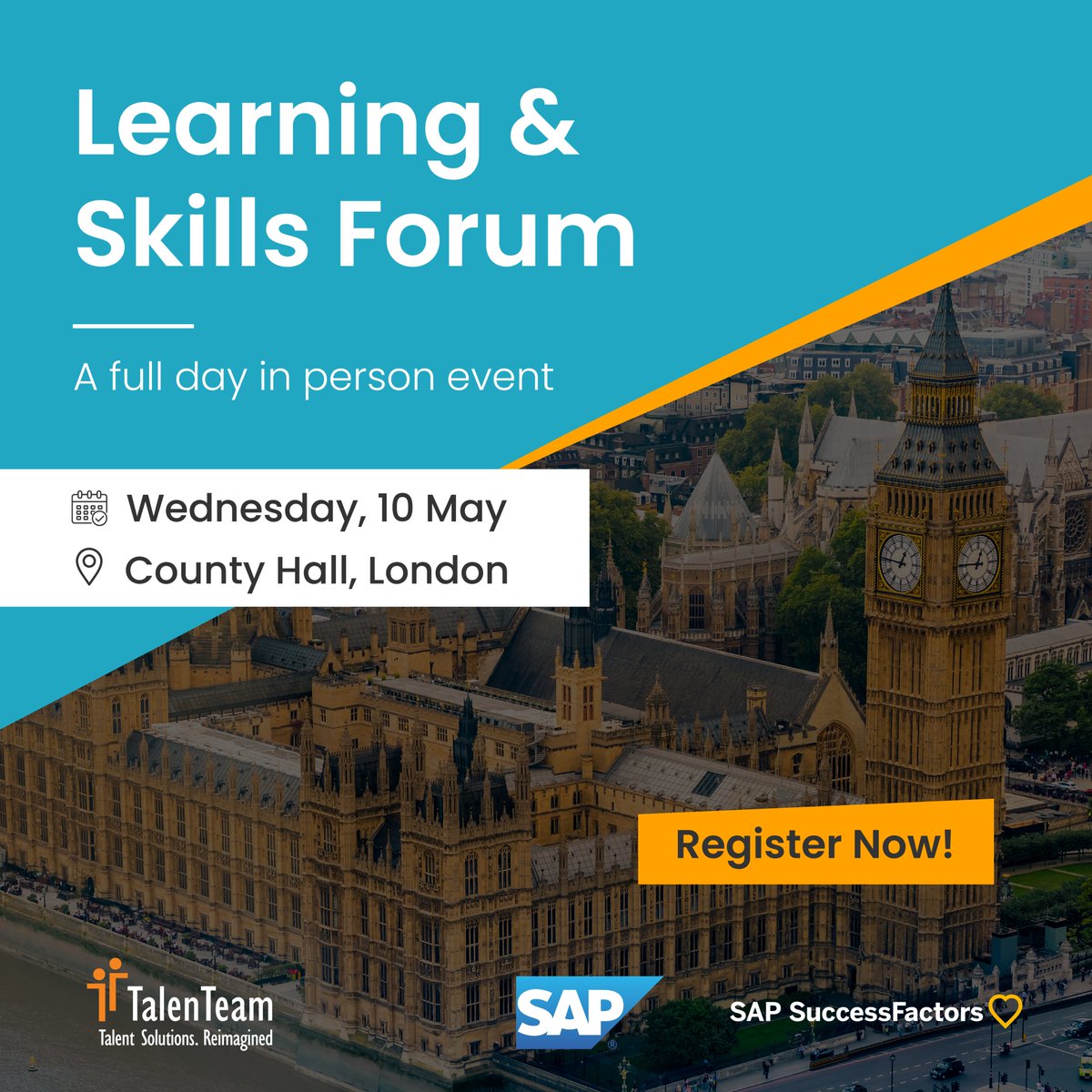 TalenTeam's tweet photo. #TalenTeam &amp; #SAP are excited to invite you to #LearningAndSkills Forum next month, where we explore the latest innovations in @successfactors  that can help you build a skills-based strategy for #TalentDevelopment.

Register now:https://t.co/HeIBEMl8lM

#FutureProofYourWorkforce https://t.co/048dYE4ITH