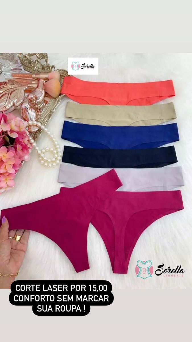 lingeriesorella's tweet photo. Modelinhos novos de calcinha ! 

#calcinha #cortelaser #mulheres https://t.co/LCCM8lCTIe