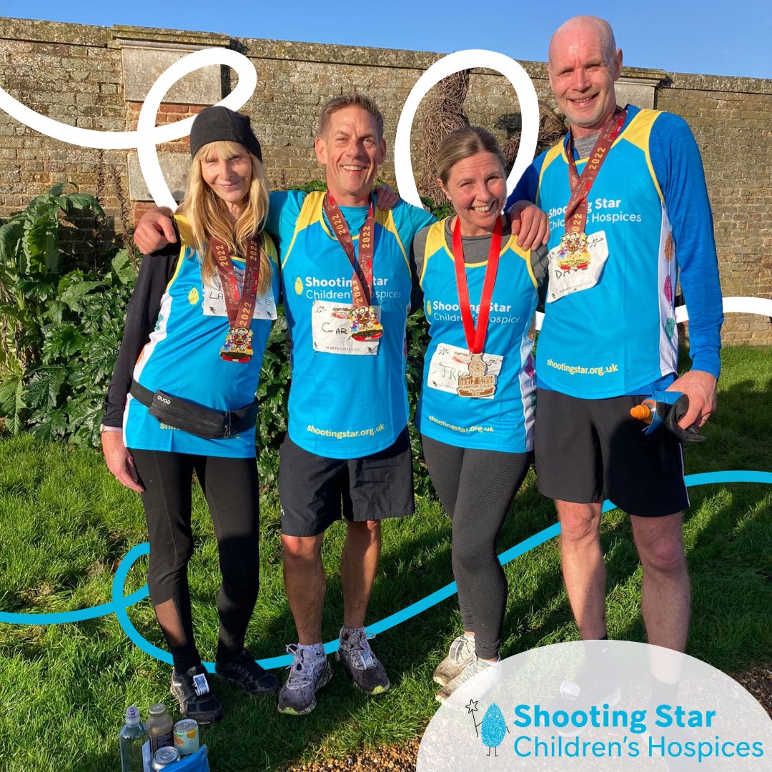 Make your challenge make a difference and help @sschospices make every moment count for their families by joining #TeamShootingStar this May at this year's Hampton Court 10k!