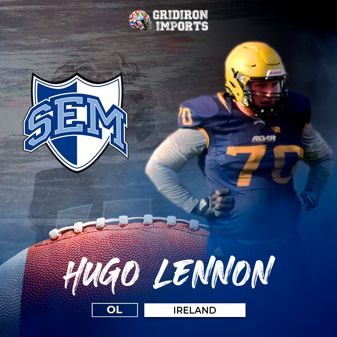 GridironImports's tweet photo. Congratulations to very first Irish Family Member @HugoLennon5 on his acceptance at @wyomingseminary and his decision to do a post-graduate year in the US! https://t.co/qTAGPvJiV7