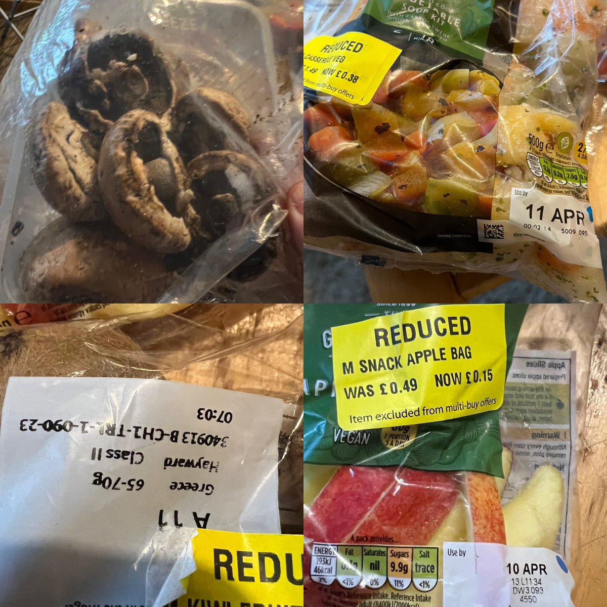 mentalnieke's tweet photo. @Morrisons it is shameful that you keep food past its sell by/use by date to put in the bags for @TooGoodToGo_UK the whole of the bag collected today, legally you should not have had the food in store. #shameful https://t.co/FxMEXd9D8n