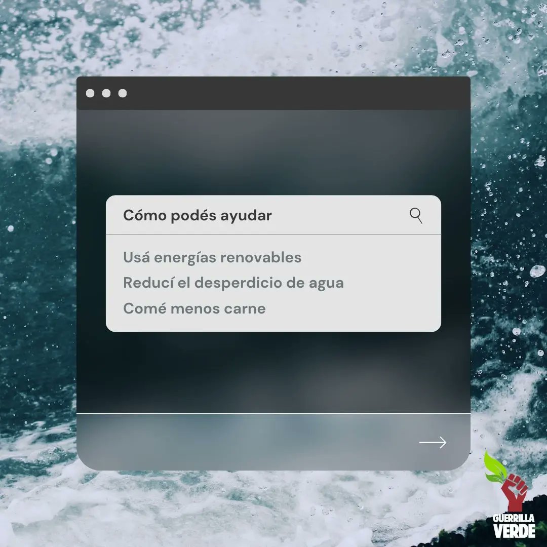 guerrillavpy's tweet photo. "La evidencia científica del calentamiento del sistema climático es inequívoca."

Grupo intergubernamental de expertos sobre  el Cambio Climático. https://t.co/VbyZmTonsg
