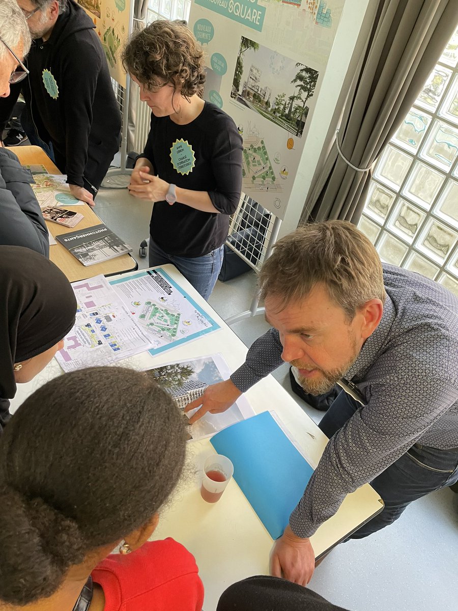 Espacil's tweet photo. [Forum Urbain] Acteur majeur du quartier de #Maurepas à #Rennes, les équipes d’Espacil ont présenté les différents #projets qui transformeront le quartier.
@TerritoiresRM @metropolerennes https://t.co/ZrWglRoQe3