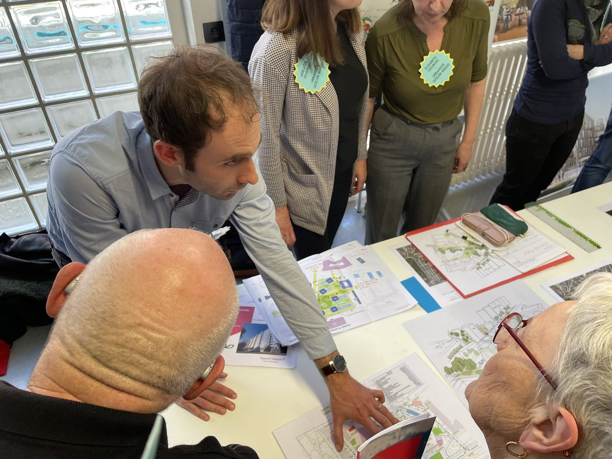 Espacil's tweet photo. [Forum Urbain] Acteur majeur du quartier de #Maurepas à #Rennes, les équipes d’Espacil ont présenté les différents #projets qui transformeront le quartier.
@TerritoiresRM @metropolerennes https://t.co/ZrWglRoQe3