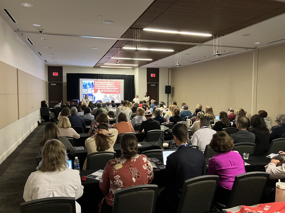 James_JohnT's tweet photo. #SLU_SOE Doctoral student Shana Druffner knocking it out of the park at #NCEA2023 . Thanks also for the shout-out during your presentation. https://t.co/ILZ9AxvJX0
