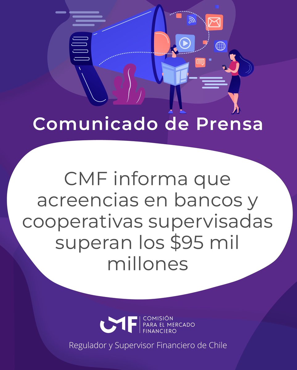 CMF_Educa's tweet photo. Según la información recopilada por la CMF, en 2023 se contabilizan 210.102 acreencias en 19 instituciones supervisadas.

Entérate si tienes acreencias bancarias en https://t.co/D4LmdGkCT8

#acreencias2023 #bancos #cooperativas #institucionesfinancieras https://t.co/IW0n1ow7EC