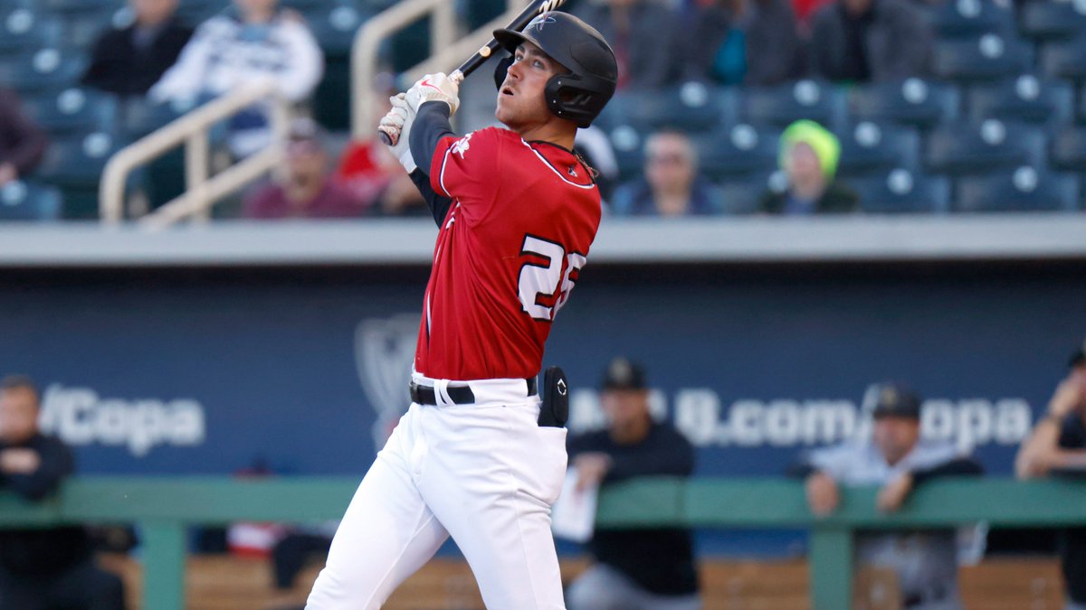MLBPipeline's tweet photo. The Rockies are reportedly calling up their No. 17 prospect, Nolan Jones, for what would be his Colorado debut.

Jones has been red-hot to start the season: https://t.co/knK7xdul0v https://t.co/24ISQQGWWF