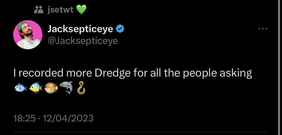 Spedicey News 🌼 on Twitter "Jacksepticeye said this in the jsetwt community tab!"