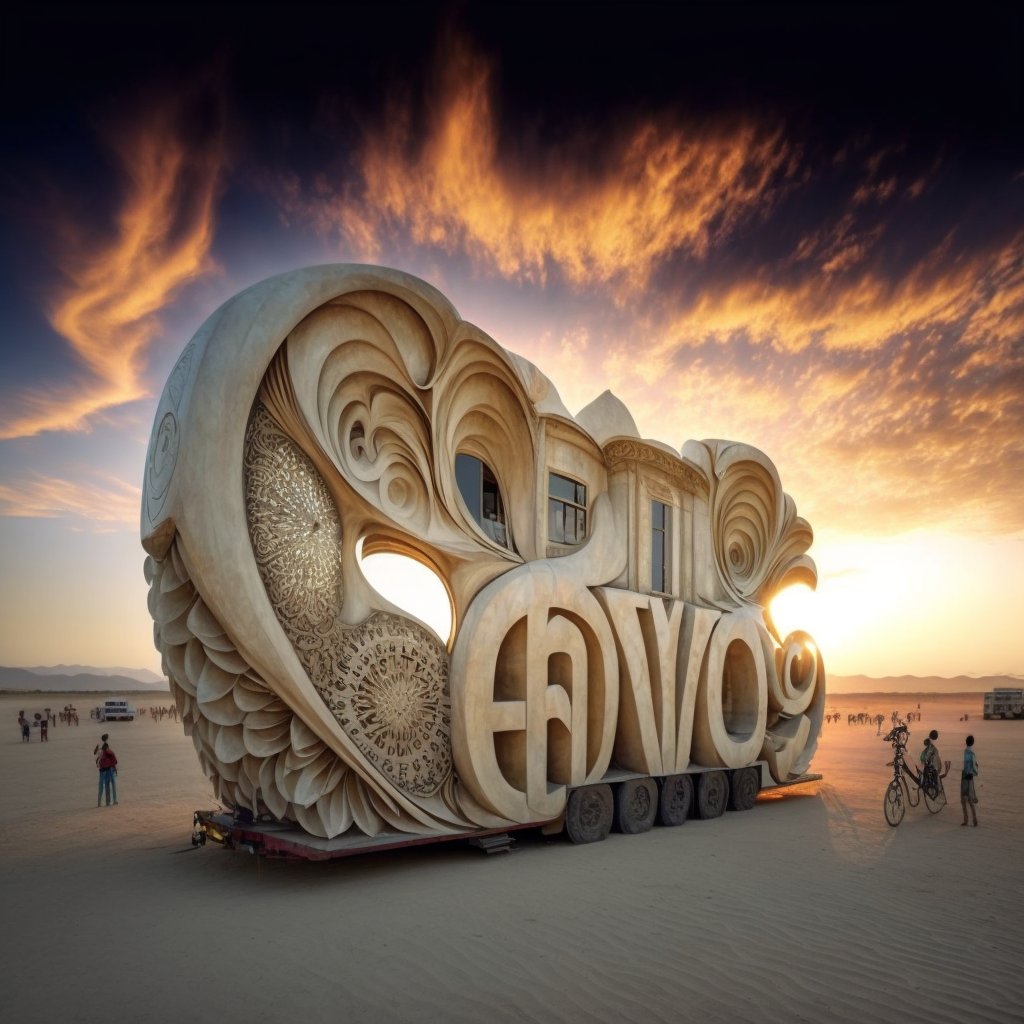 GavriloviciAlex's tweet photo. The Burning Man Festival: Expect the unexpected #part1
#aigeneratedart #art #ai #lensofai #burningmanfestival #festivalai #artificialintelligence #aiartcommunity #generativeart #midjourneyart #midjourneyai #aitakesover https://t.co/V9hr1jBQzO