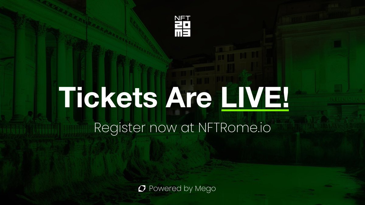 darktalesxyz's tweet photo. 🚨 Tickets are LIVE! 🚨

Go grab your FREE NFT Ticket, powered by @mego_tickets 💥

👉 Get them at https://t.co/NELIijYMdN

⏰ Hurry up, there's only 200 for the Early Birds.
Next batch will be available through @zealy_io quests on our Discord server 🤝 https://t.co/vji2wOnlPl