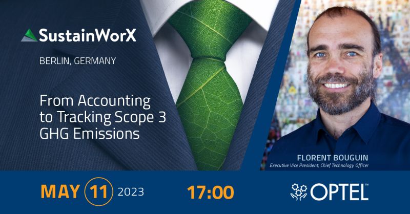 Florent Bouguin, EVP, CTO, will be a speaker at #SustainWorX on May 11. As an expert in the field, he will be sharing the importance of digital traceability in supply chains &amp; ESG goals. 

Don't miss this opportunity!
optelgroup.com/en/news/sustai…

#Traceability #ESG #SustainWorX