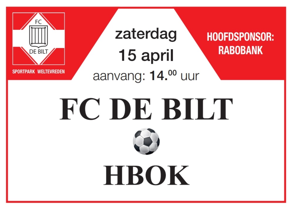 fcdebilt's tweet photo. Aanstaande zaterdag https://t.co/eTQIpk7o52