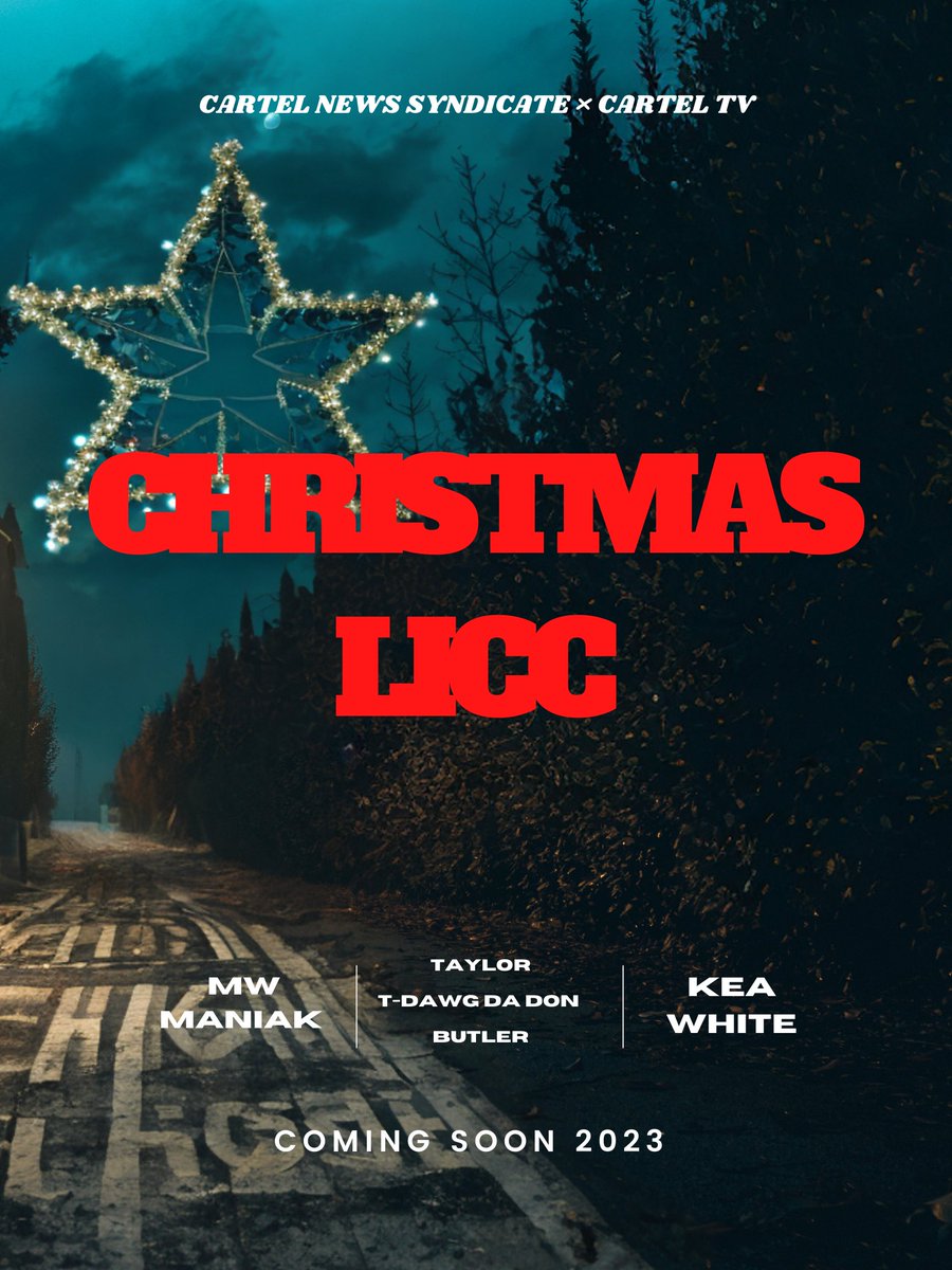 christmaslicc's tweet photo. Film By @T_DawgDaDon Coming 2023 @carteltvapp @cnsnewsyndicate #Xmas Licc #christmaslicc #tdawgdadon https://t.co/b2rRn79jyV