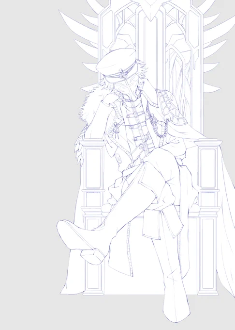 [Commission/依頼]線画 #イラスト好きな人とつながりたい #illustration #commissionopen #Commission  #lineart 