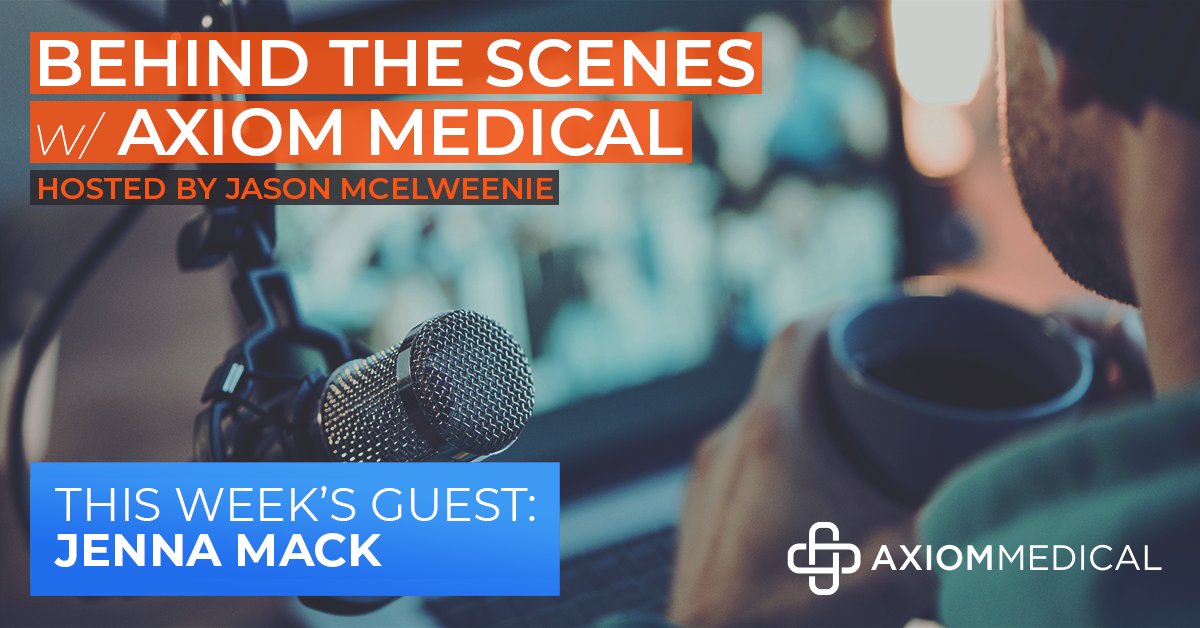 AxiomMedical's tweet photo. Join us @ 1pm CT as we speak with Director of Operations, Jenna Mack. As always drop a note or comment in our live stream. Subscribe to get a notification: https://t.co/6gMpDF5p9g

#AxiomMedical #behindthescenes #bts https://t.co/sg5GjmdjrA