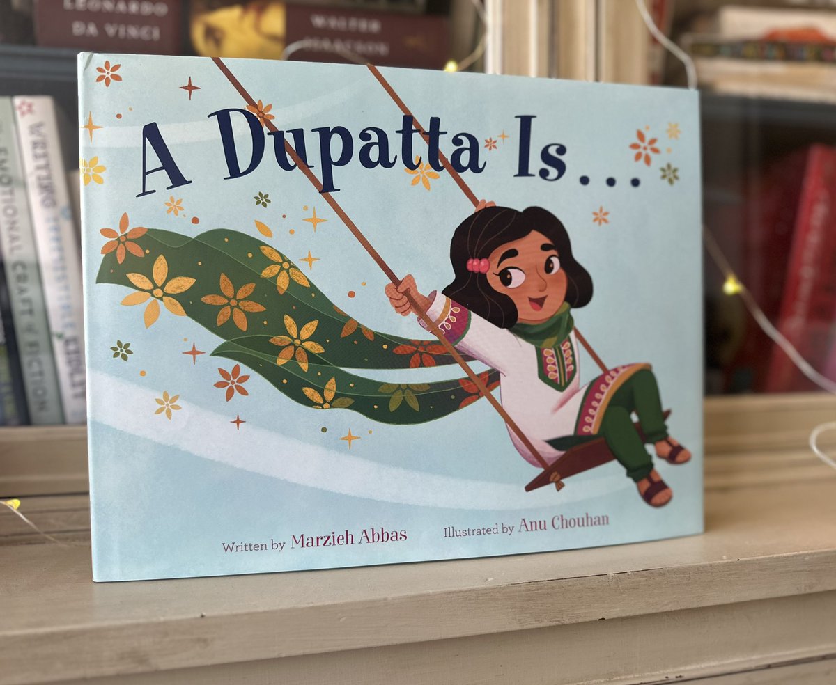 @MarziehAbbas My copy arrived, Marzieh! Love it! Congratulations to you and @anumationart —the illustrations are beautiful!! 🤩 #BooksWorthReading #kidlit #kidlitart #ChildrensBooks #BookTwitter