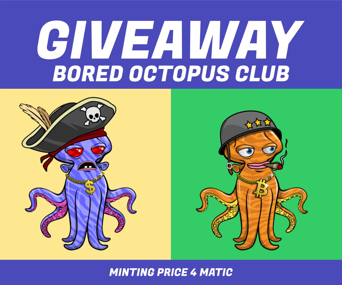 Bored Octopus Club tweet media