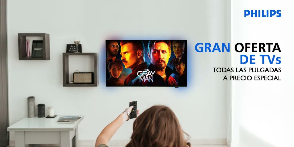 aircomputers's tweet photo. 🔵Disponible toda la gama de TVs Philips a precios súper competitivos. ¡Una promo imperdible!
+ INFO ➡ https://t.co/zrtLA2Xtgp
#somosair #somosequipo #somosfamilia #somosesenciales #partner #mayoristaIT #philips #philipstv #tecnologia #pantallas #led #tv #tvled #smarttv https://t.co/aUBIxEuDOP