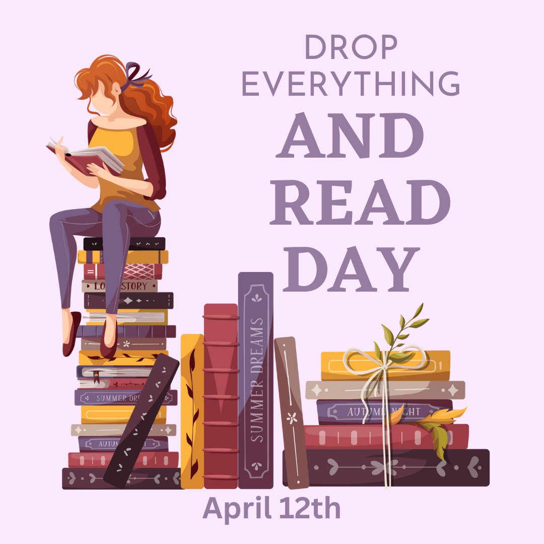April 12th is Drop Everything and Read Day! The library has reopened from state testing, so stop by today to checkout a book or visit Sora online to checkout an ebook or audiobook! Tell us what you're reading!?

bit.ly/MHSSORA