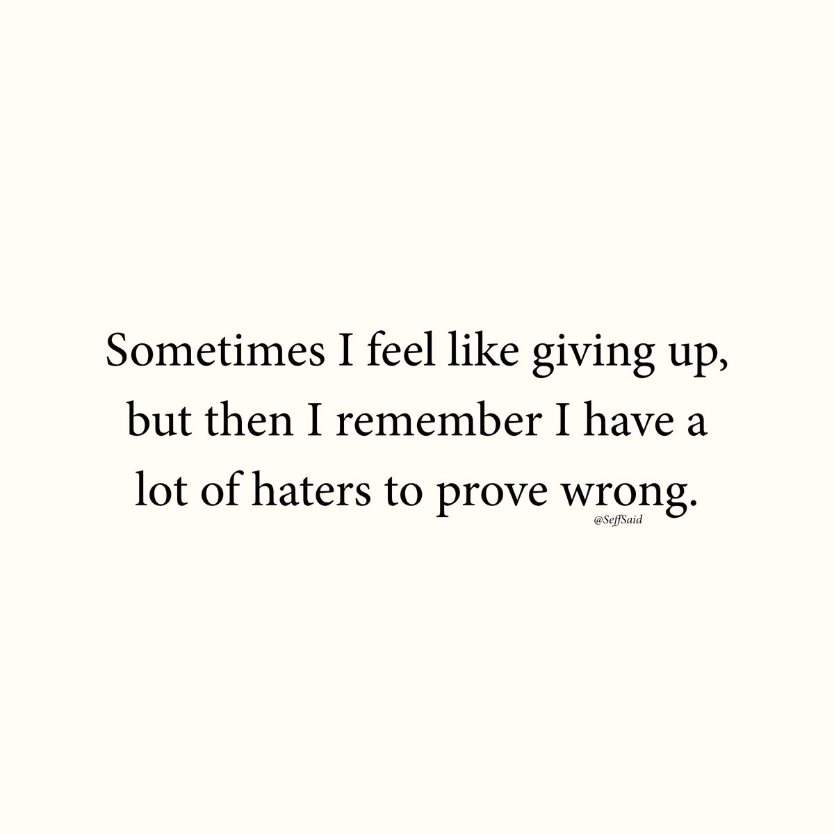 SeffSaid's tweet photo. Sometimes https://t.co/6tqRGcONOz