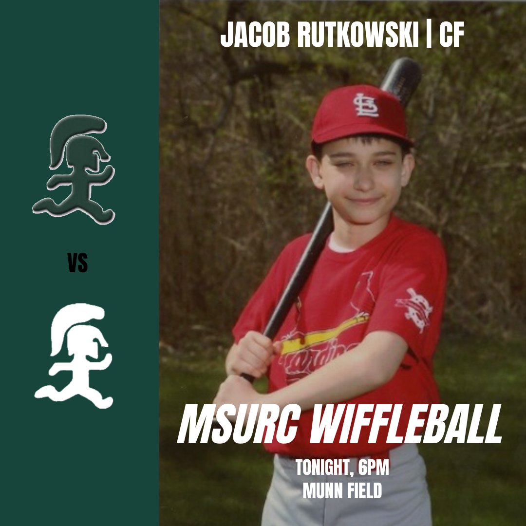 MSURC Wiffleball is TONIGHT!!!

Come out to Munn Field at 6 PM for a night of wiffleball and fun with the club! We'll make teams based on who shows up, so there is no need to sign up for this event. All you need to bring is yourself, and everything else will be supplied.