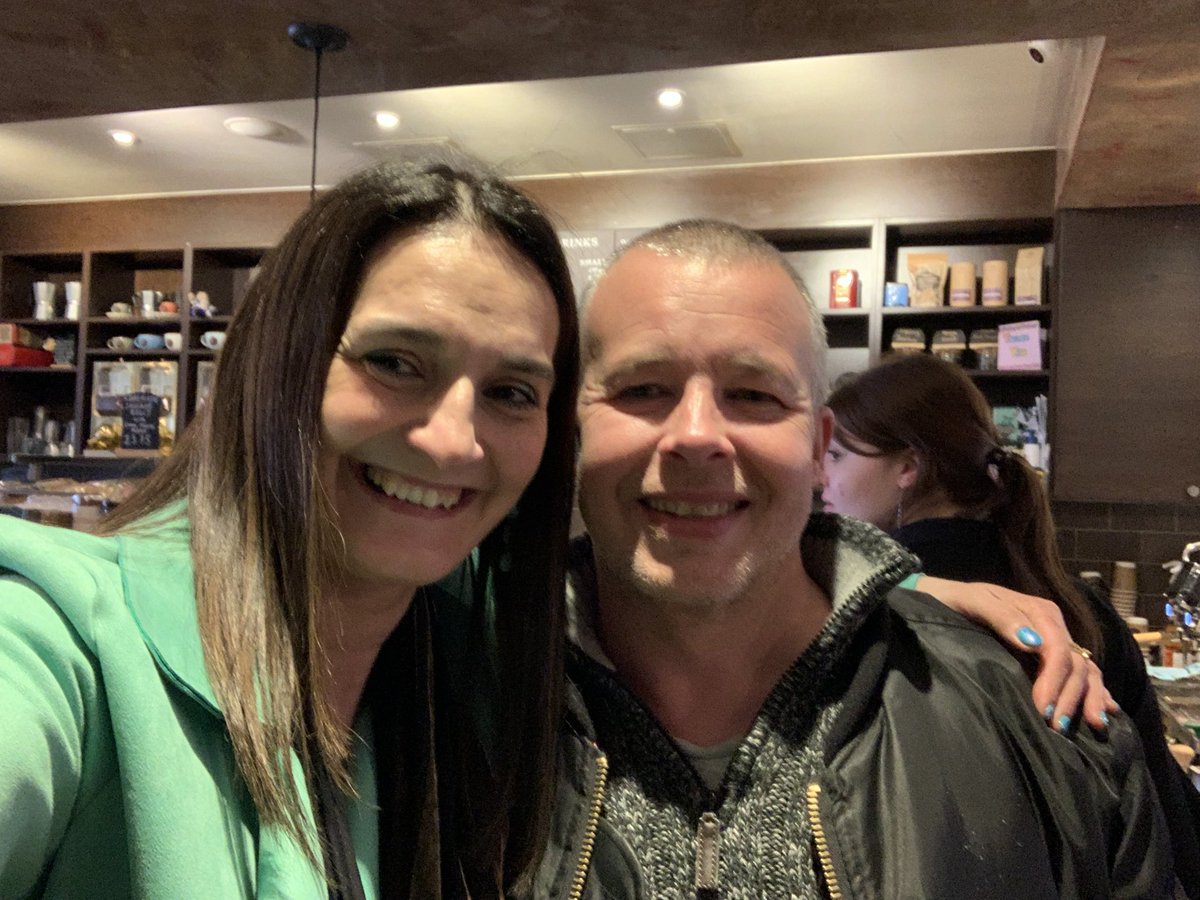 ErikaPetrie2's tweet photo. Business meeting with the lovely Steve Rose from LinkedIn about #mentalhealth & #differentability what a lovely guy and we live in the same area #smallworld #liveblog https://t.co/RD6zNbfr8y #helpingothers #itsoknottobeok 😊💪❤️ https://t.co/f1eIUXSEFi