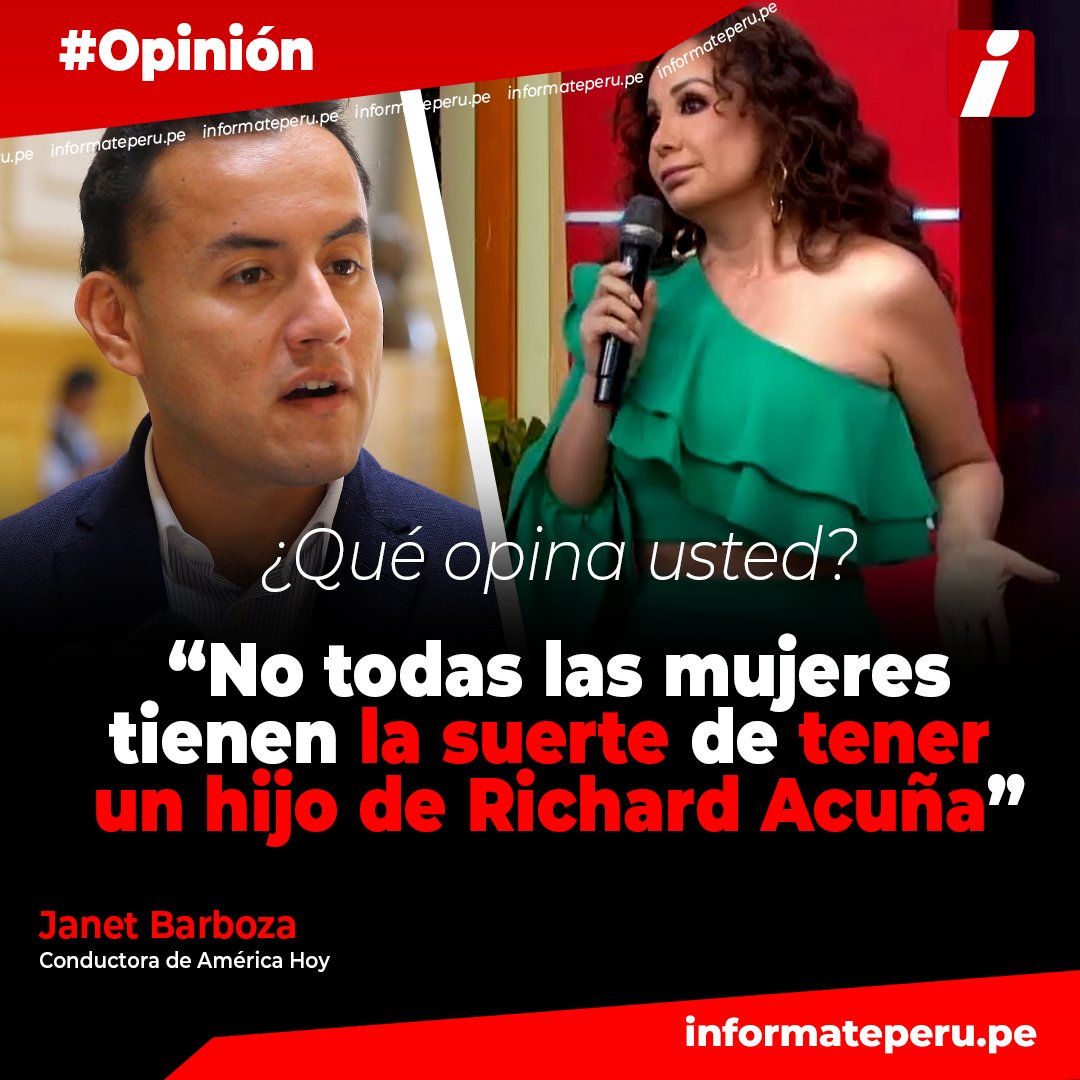 PitucadeBarrio's tweet photo. Saben cuándo el Perú se fue a la Mierda? Desde el momento en que una mujer cree y piensa que tener un hijo con un hombre adinerado te resuelve todos los problemas. Asquerosas declaraciones de Janeth Barboza, pido perdón porque no todas somos como ella https://t.co/MRTEMjbXA3