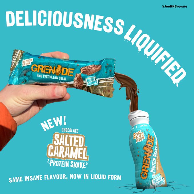 OneMinuteBriefs's tweet photo. BOOOOM, what a sweet and salty day of explosive designs from the OMBLES today for our incredible brief with @grenadeofficial 😍 🤯 However, I think there's plenty more energy to shake out still! #GrenadeChocolateSaltedCaramel

8PM deadline extension now on! 🥰🙌 https://t.co/FsLl0pKHVo