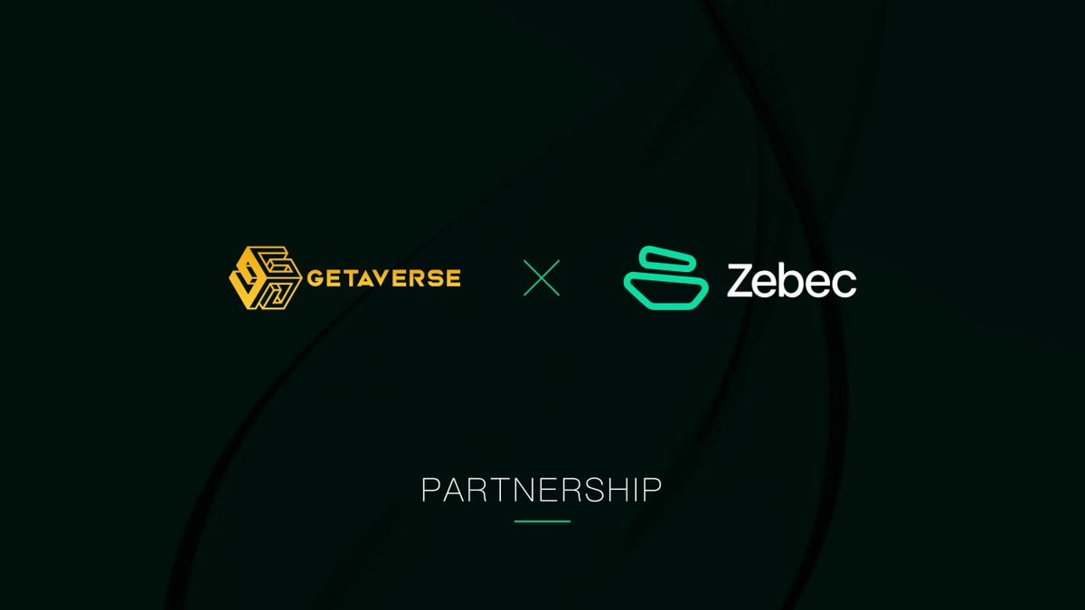 Zebec's ecosystem is growing bigger every day as we welcome our latest partner, <a href="/Getaverseglobal/">Getaverse</a>. ⚡️

Getaverse's mission is to provide scalable, decentralized, and trusted credit protocols for various scenarios in the Web3 ecosystem. 👏

Welcome Aboard! ⛵️