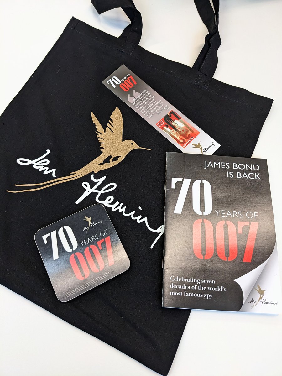 Alert: agents will be at Bond Street tube station from 8am tomorrow, giving out some exclusive items - strictly while stocks last!

#70YearsOf007