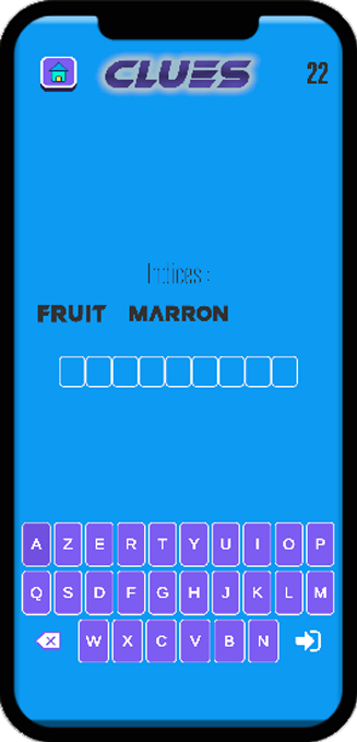 CLUES_lhd's tweet photo. 📢 🔵CLUES🔵

C'est parti pour le lancement de notre #jeumobile #CLUES disponible sur #android !
Inspiré du célèbre jeu "Mot de Passe". Un jeu simple, trouver le mot caché à l'aide des 3 indices donnés !  
On vous y attend !

https://t.co/7d0B1LG9et https://t.co/LmbDrYIipG