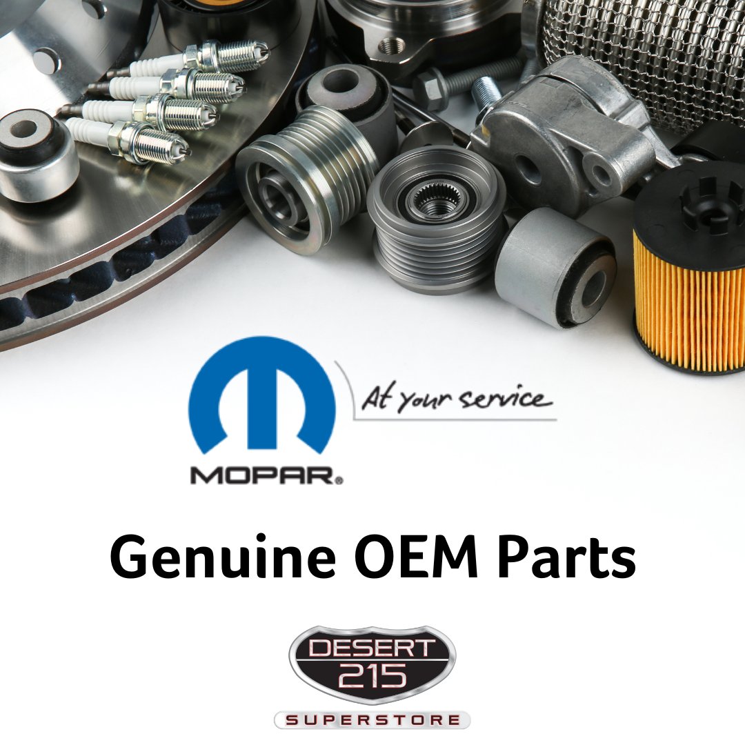Get the right parts for your vehicle. Give our parts center a call or fill out a request form today.

bit.ly/3miBK06

#mopar #moparparts #moparaccessories #desert215