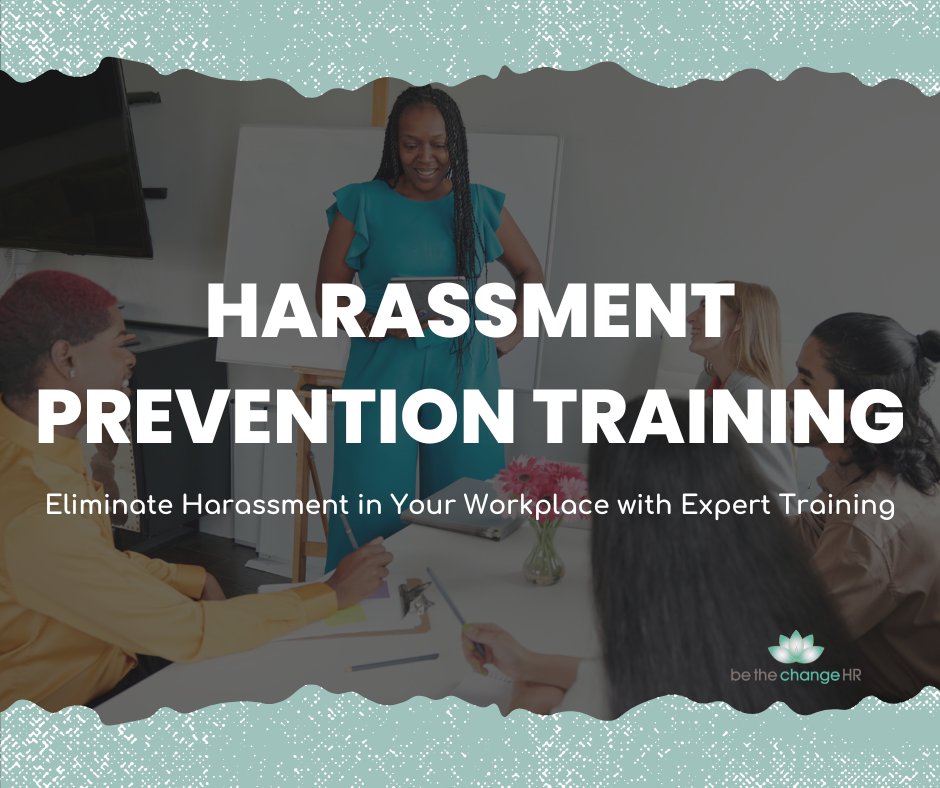 bethechangeHR's tweet image. be the change HR is here for you! Don't miss out on this important aspect of maintaining a positive work environment. 

#bethechangehr #humanresources #hr #recruitment #business #smallbusiness #training #prevention #humanresourcesmanagement