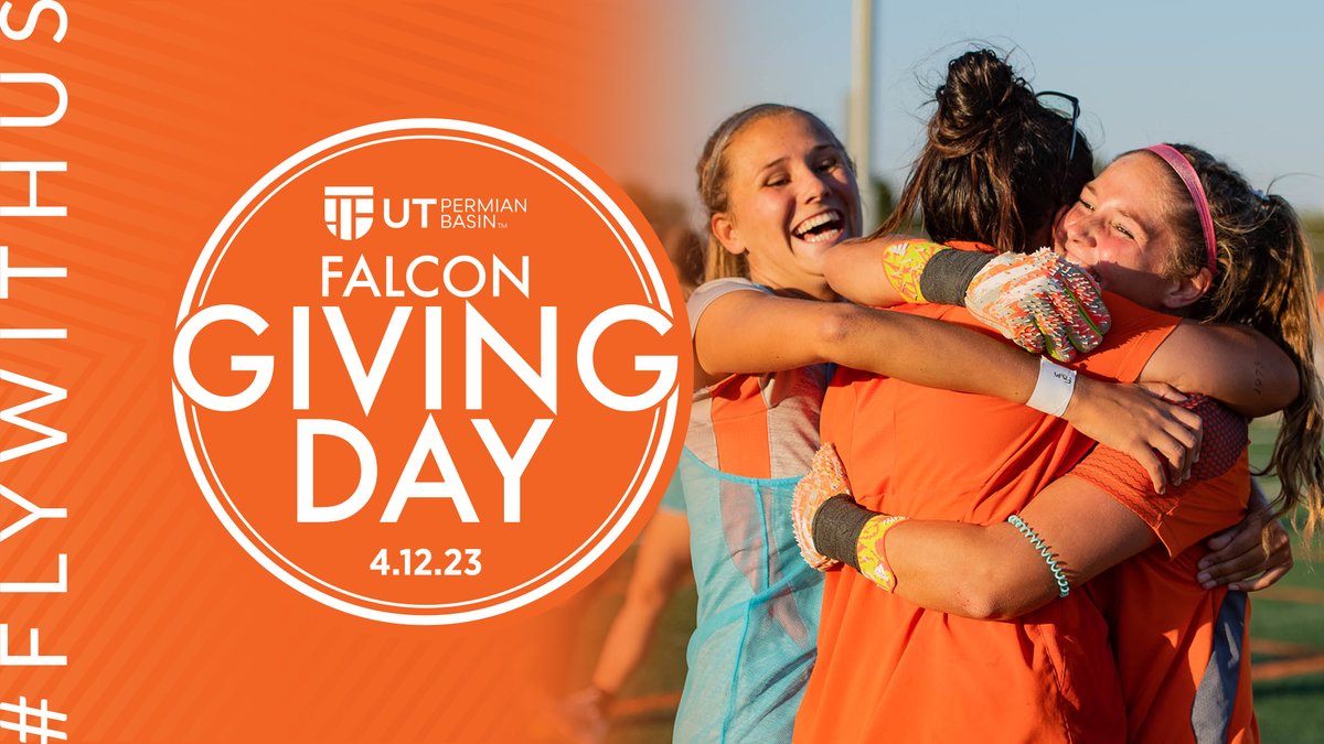 We are halfway through the day! Help us by giving to a fund of your choice. Click the link in our bio or visit utpb.edu/givingday and #FlyWithUs TODAY!!