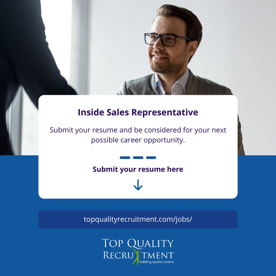 We are hiring an Inside Sales Representative in Brooklyn, NY. 

Apply now: ow.ly/hsFU50NBfAR

#tqr #job2023 #hiring #salesjob #salesrepresentative