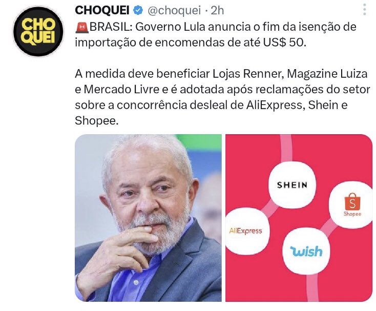 .<a href="/choquei/">CHOQUEI</a> mostrando que tudo é MUITO melhor no governo Lula. 
É só observar o mesmo tema com olhos de amor. 👇
