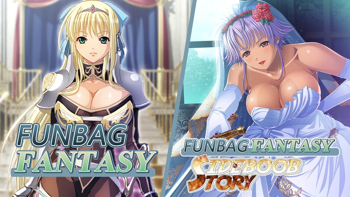 KaguraGames's tweet photo. We’re excited to announce that the Funbag Fantasy games by MangaGamer (@MangaGamer) are now available with a 35% off launch discount!

Funbag Fantasy games on the Kagura Games Store: https://t.co/sob4X0Y1Ix https://t.co/JMNcOqRxME
