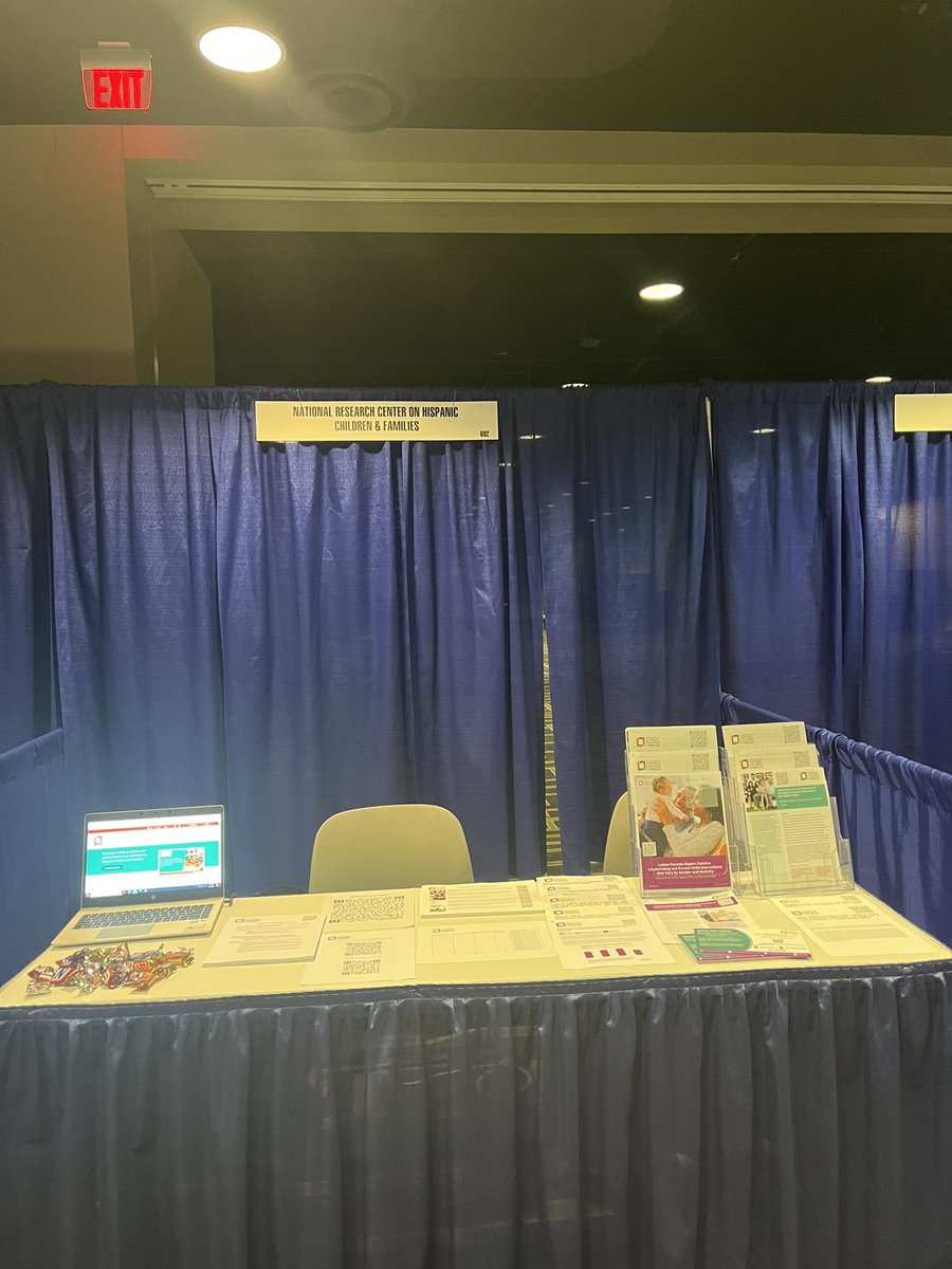Getting the Center’s booth ready for a great few days at #PAA2023! Come by and see us at booth 602! We’ve got loads of recent research and, CANDY!