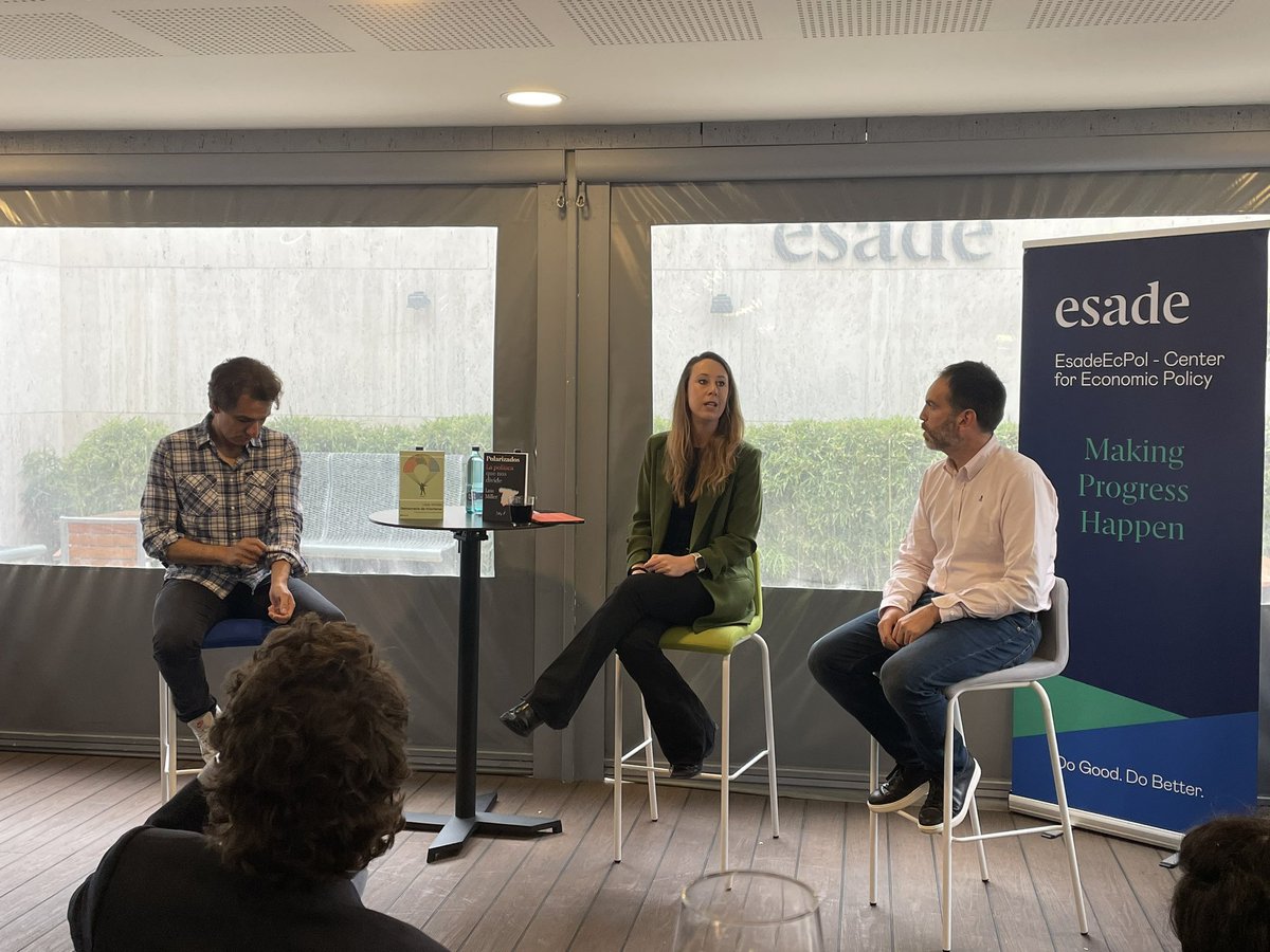 toniroldanm's tweet image. ¡Ya empezamos! #polarización en @EsadeEcPol