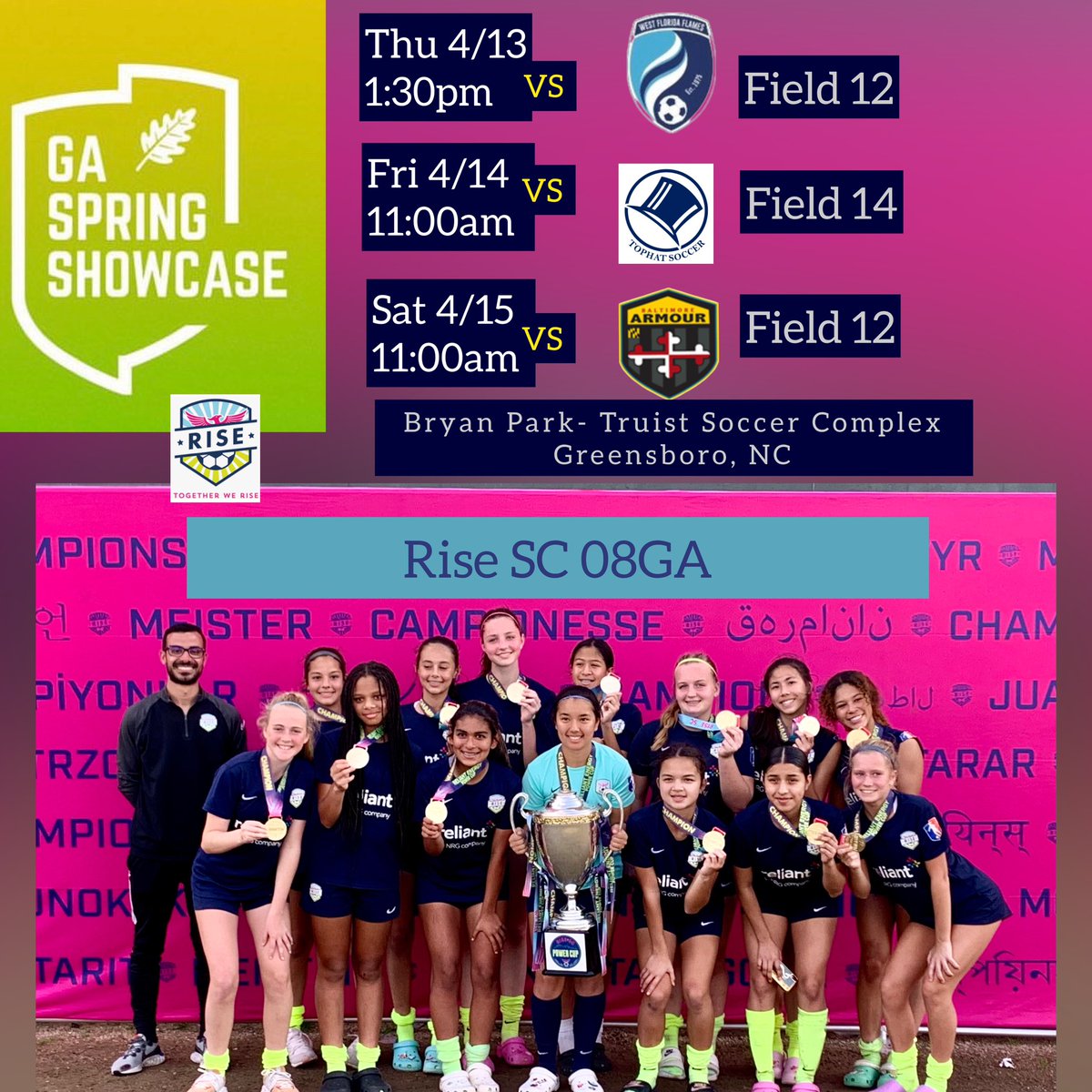 Here we come <a href="/GAcademyLeague/">Girls Academy</a>! NC bound from Texas! Looking forward to the great competition! <a href="/scoutingzone/">ScoutingZone®</a> <a href="/coachkevincross/">Kevin Cross</a> <a href="/AndreaCasella21/">Andrea Casella</a> 
<a href="/ImYouthSoccer/">ECNL/GA/Recruiting/College Soccer</a> <a href="/ImCollegeSoccer/">College Soccer Truth ™</a> 
@SoccerMomInt 

#GASpring