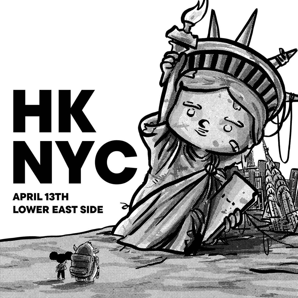 humankindArt's tweet photo. Hey, NYC!
Don't miss the Humankind &amp; Friends gathering tomorrow at 7 pm. Come for the art, stay for the connections, and indulge in donuts and champagne. Plus, we might even have exclusive Humankind tattoos.

See you there! 🖤 https://t.co/49wgQfwim9