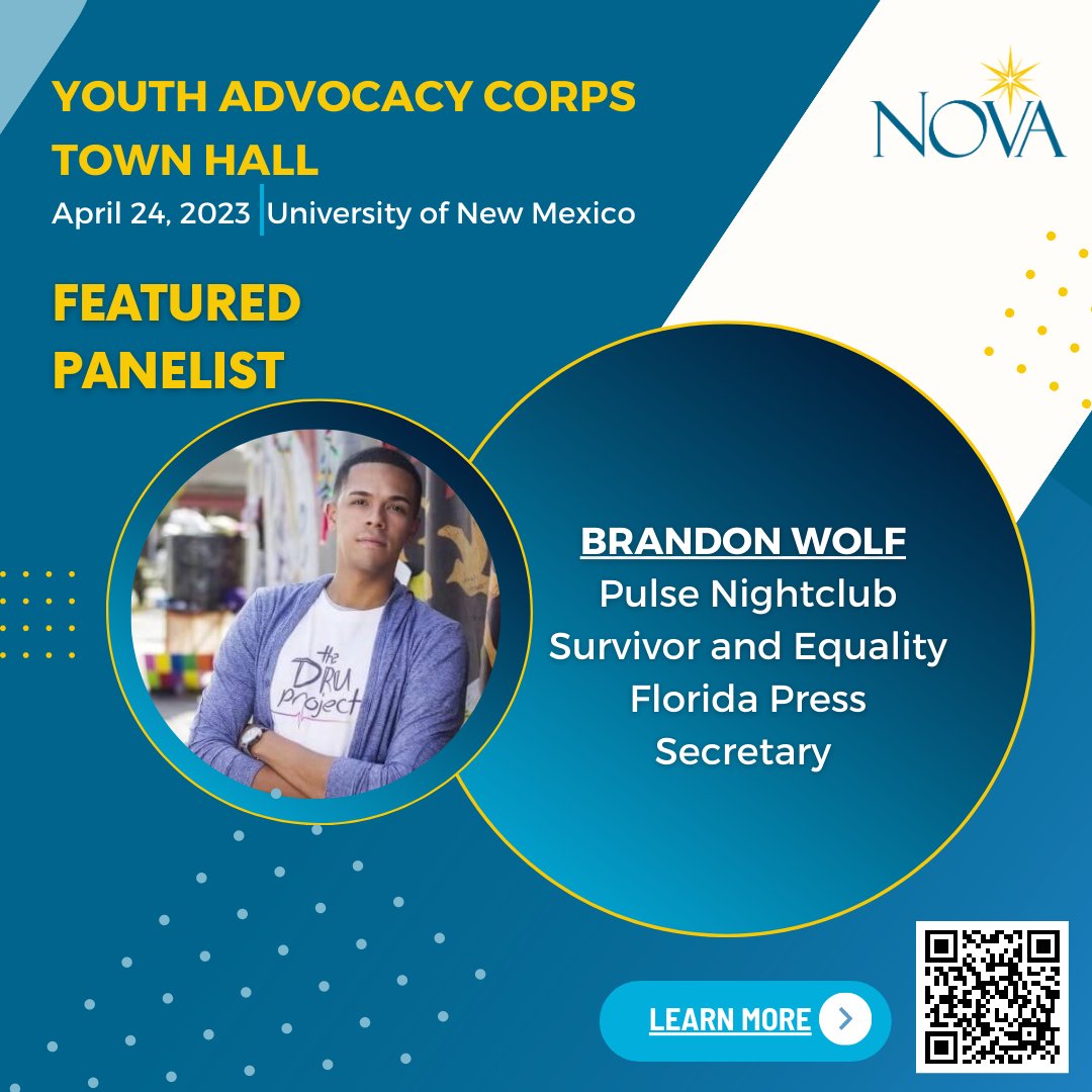 NOVADVOCACY's tweet photo. Check out the Youth Advocacy Corps Townhall panelists! 

Moderated by Abrianna Morales @AbrielisM with:
● Brandon Wolf @bjoewolf 
● D'Angelo McDade. @DAngelo4Change 
● Kaylyn Ahn @Kaylyn_Ahn 

Register here! https://t.co/ne72jQAGDu

  #NCVRW2023 #YouthAdvocacyCorps  #Advocates https://t.co/rClkFQGPz1