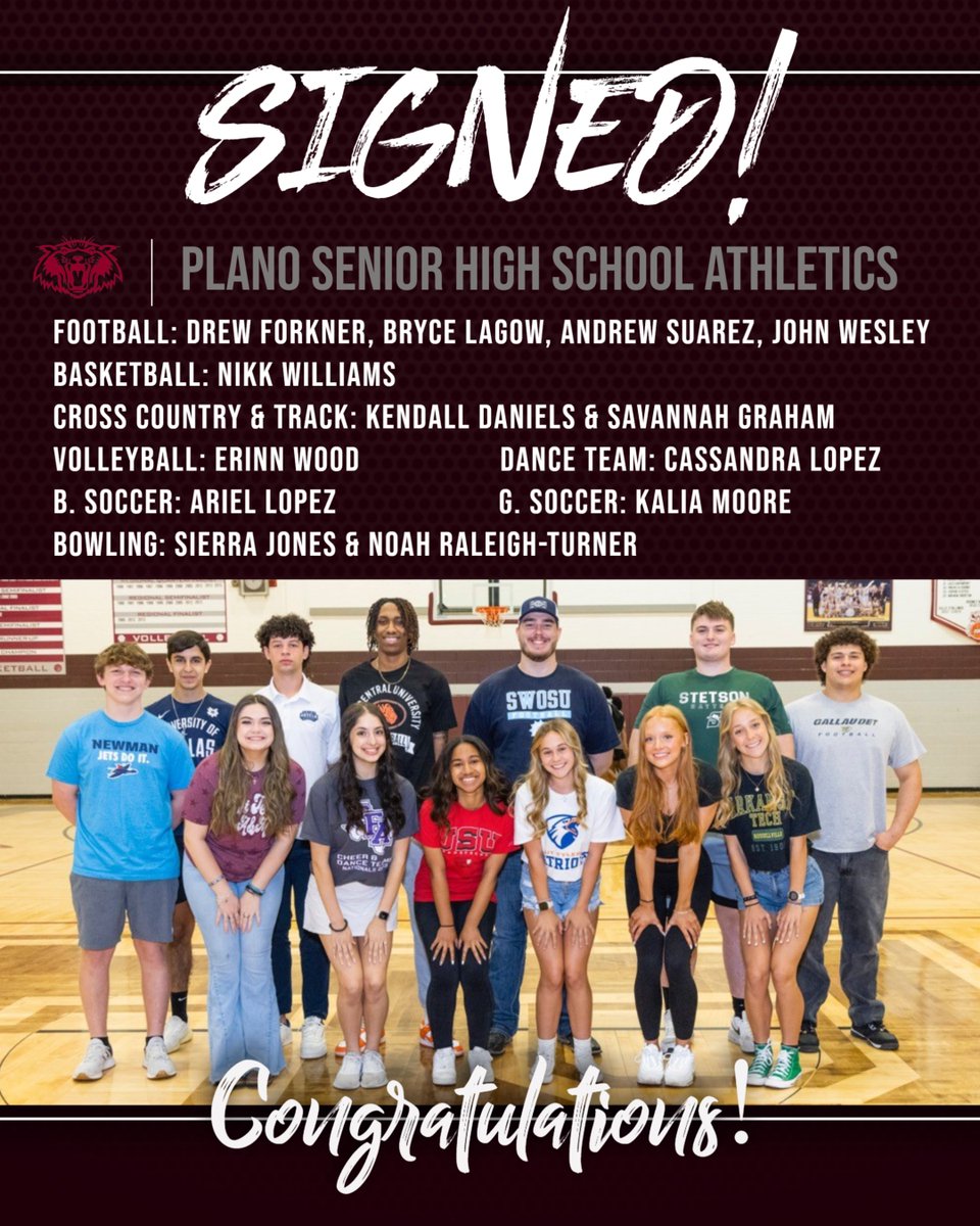 Plano SHS tweet media