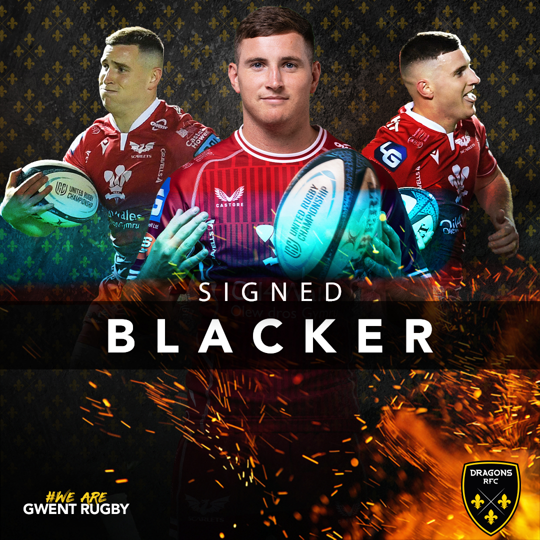 dragonsrfc's tweet photo. ✍️ 𝘽𝙇𝘼𝘾𝙆𝙀𝙍 𝙅𝙊𝙄𝙉𝙎 𝘿𝙍𝘼𝙂𝙊𝙉𝙎 🐉

Dragons RFC are delighted to announce the signing of 24-year-old scrum half Dane Blacker from @scarlets_rugby ahead of the 2023/24 season! 🙌👏

#WeAreGwentRugby #Cap250 https://t.co/MUuaGjkQEI