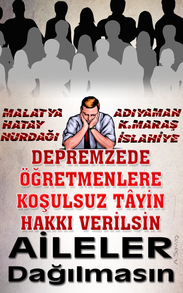 figengeenc's tweet photo. #4 il 2 ilçe için şartsız tayin #
@tcmeb 
@BabalaTv 
@gazetesozcu https://t.co/PeWJJAXGHL