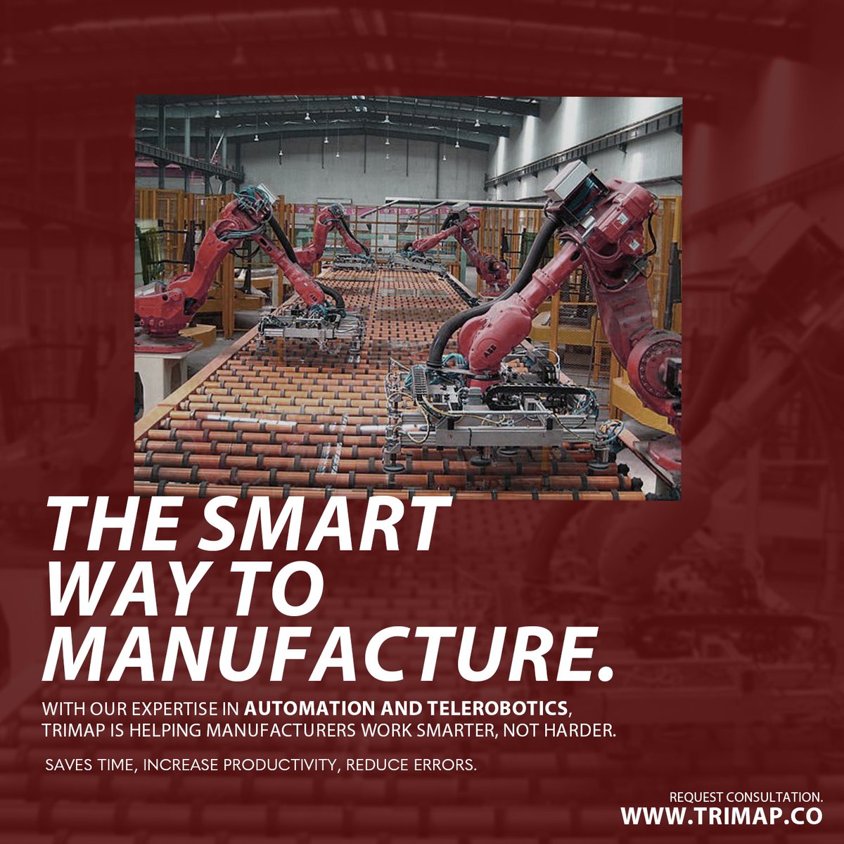 trimap2022's tweet image. Get your production humming with the smartest manufacturing technology around! Say goodbye to wasted time and resources, and start creating products more efficiently
#TriMap 

Visit for more information at rfr.bz/t5o2dsz