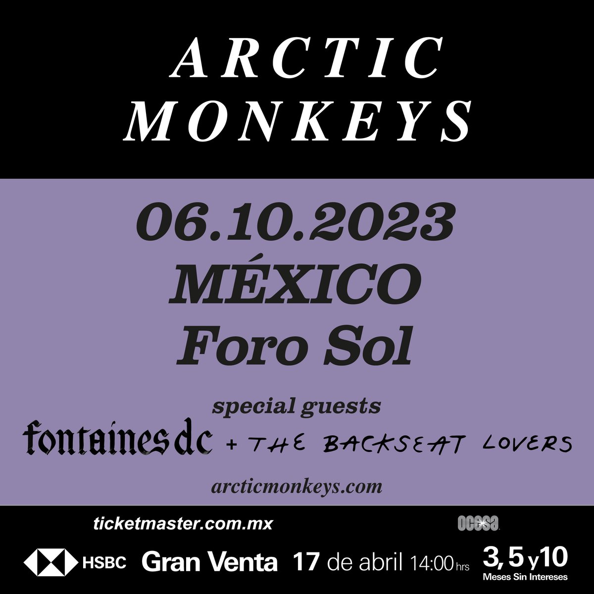 indispensables's tweet photo. Arctic Monkeys regresa a México en un concierto en el Foro Sol. 

#FelizMiercoles https://t.co/r0PxdKQDbc